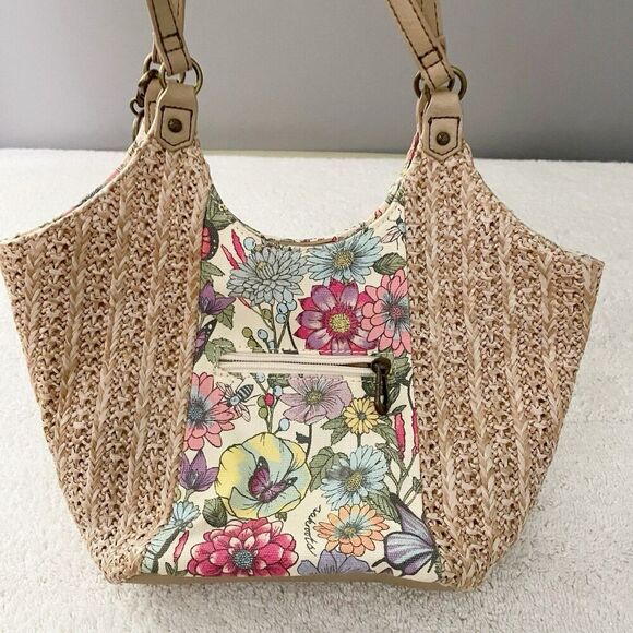 Sakroots The Sak Roma Shopper Shoulder Bag Large Purse Tote Boho Cottagecore Y2K - Picture 14 of 16